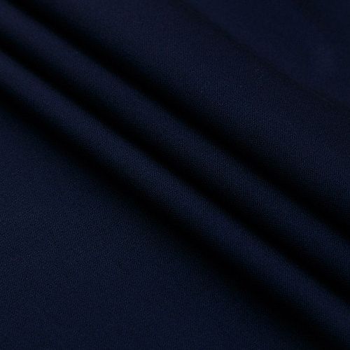 Ткань костюмная 025-15046 океанский синий однотонный