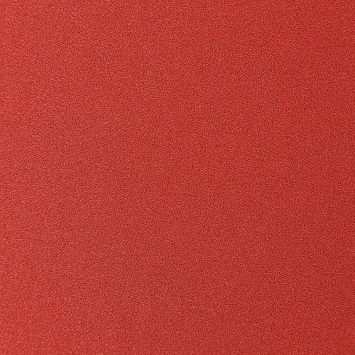 Крепдешин синтетический 029-08978 кораллово-красный однотонный