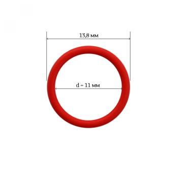 Кольцо для бюстгальтера металл 11 мм ARTA.F.2830-100 красный (2шт)
