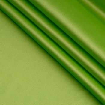 Шелк синтетический стрейч 065-15256 неоновый зеленый однотонный