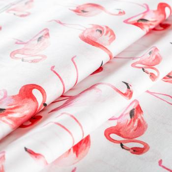 Перкаль 007-03509 белый принтованный