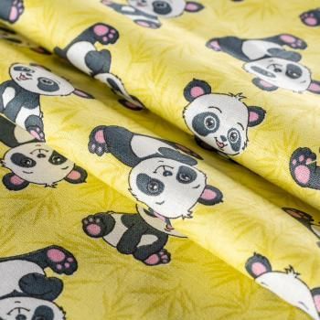 Бязь 007-00668 желтый принтованный