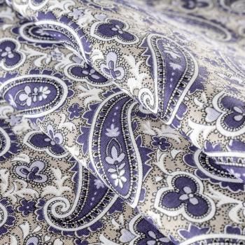 Бязь 007-00684 серый принтованный