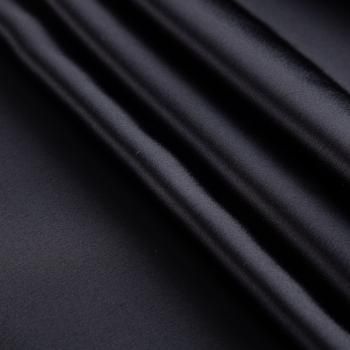 Креп кади 026-20117 черный однотонный