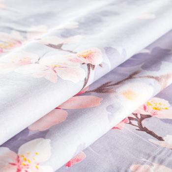 Поплин ш.220 см 063-03533 серый принтованный