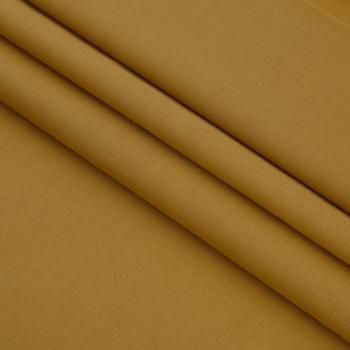 Поплин 063-16423 горчично-желтый однотонный