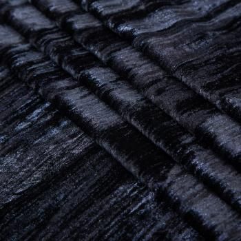 Бархат-жатка Armani 002-16993 черный однотонный