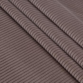 Вельвет 008-20014 дымчато-серый однотонный