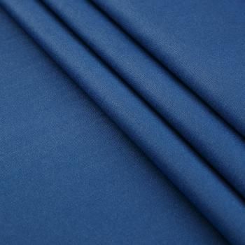 Джинс стрейч 015-17610 сине-голубой однотонный
