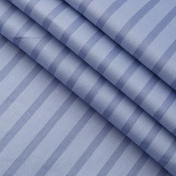 Сатин ш. 220 см 007-13367 голубой принтованный