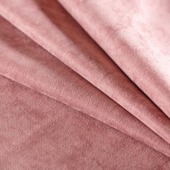 Ткань портьерная канвас 14-02-05037 розовый антик однотонный