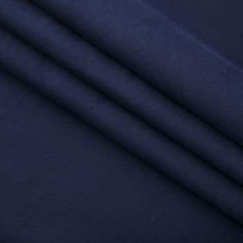 Хлопок 063-16355 темно-синий однотонный