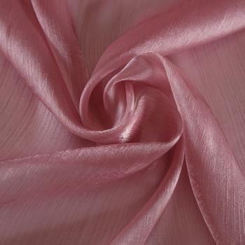 Органза 039-18837 розовый антик однотонный