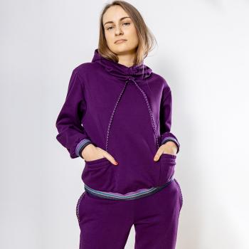 Костюм спортивный женский ГИ002 пурпурный