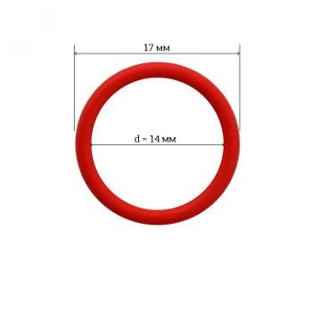 Кольцо для бюстгальтера ARTA.F 14 мм металл 2 шт 2831-100 красный 