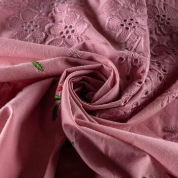 Шитье К33-224 розовато-лиловый с вышивкой