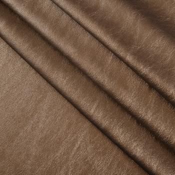 Экокожа-замша стрейч 070-16582 бронза/бежевый