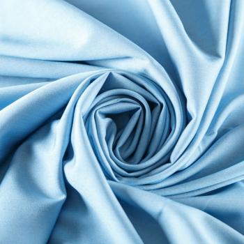 Ткань плательно-рубашечная 049-07997 светло-голубой однотонный