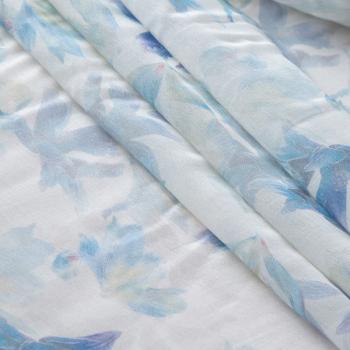 Тенсел 053-20616 белый принтованный