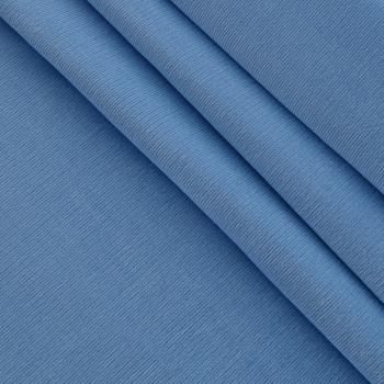 Микровельвет стрейч 008-16190 голубой однотонный