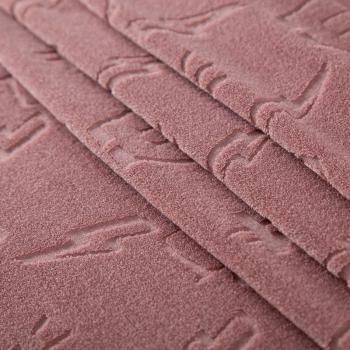 Трикотаж махровый Philipp Plein 056-20148 розовый антик