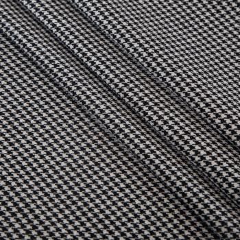 Шерсть дублированная Yves Saint Laurent 066-16105 черно-белый