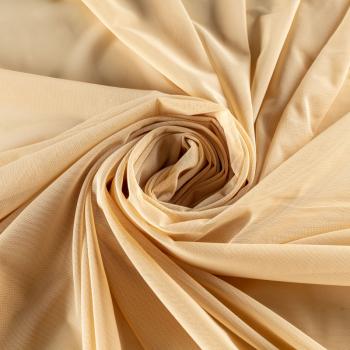 Сетка трикотажная К33-066 песочный однотонный