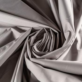 Ткань плащевая К33-602 светло-серый однотонный