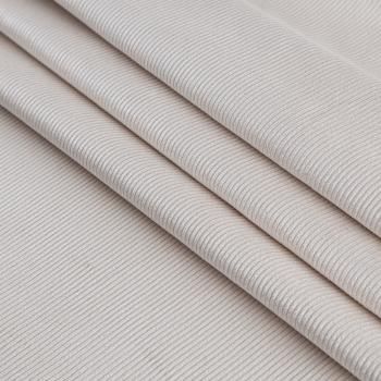 Вельвет стрейч 008-20773 экрю однотонный