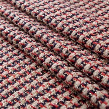 Твид с люрексом Gucci 052-19635 молочный мультиколор