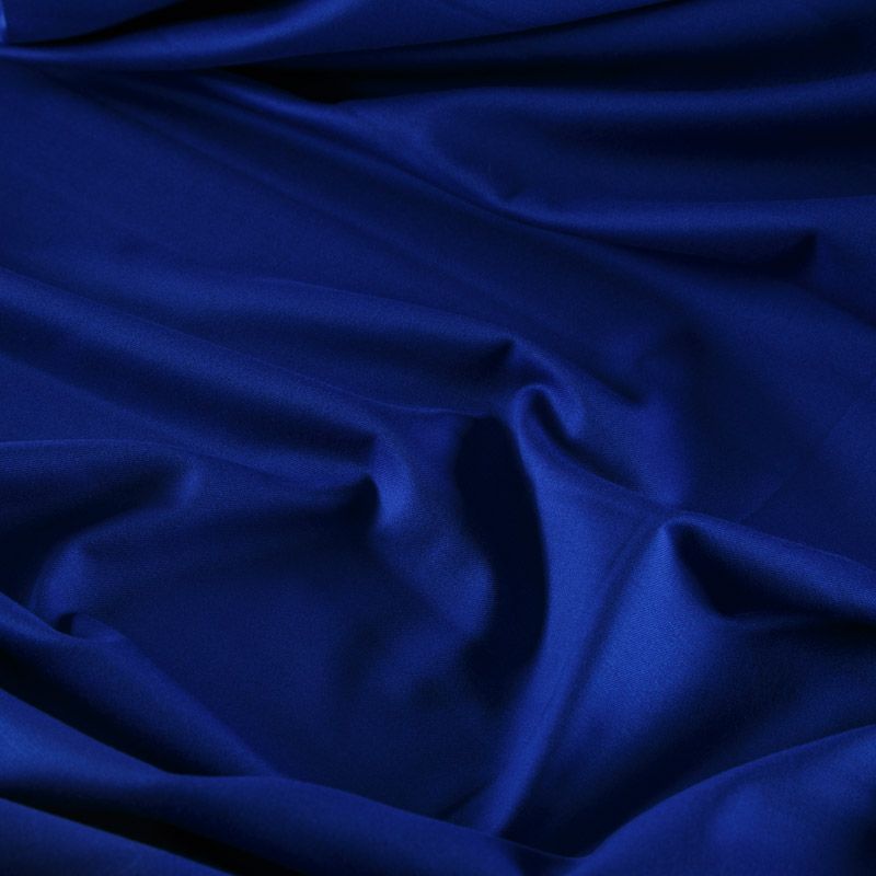 Синий стрейч. Голубая подкладка. Японский шелк ткань цена оптом.