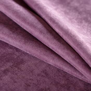 Ткань портьерная канвас 14-02-05020 фиалковый однотонный