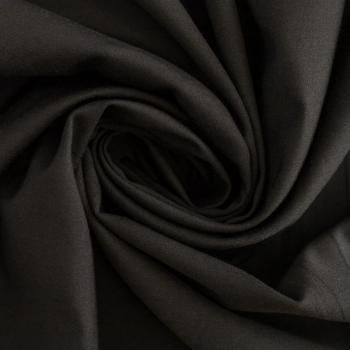 Ткань костюмная К33-453 черный однотонный