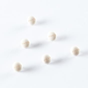 Пуговица на ножке 10 мм пластик 494916 молочный