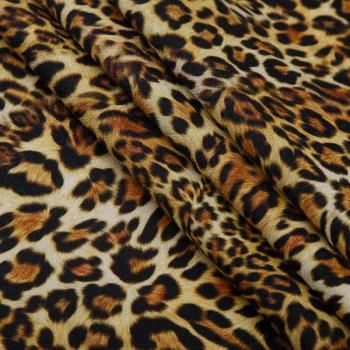 Шерсть стрейч плательная Dolce&Gabbana 066-19089 молочный принтованный 