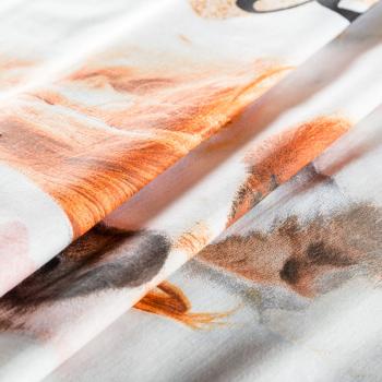 Перкаль 007-03511 белый принтованный