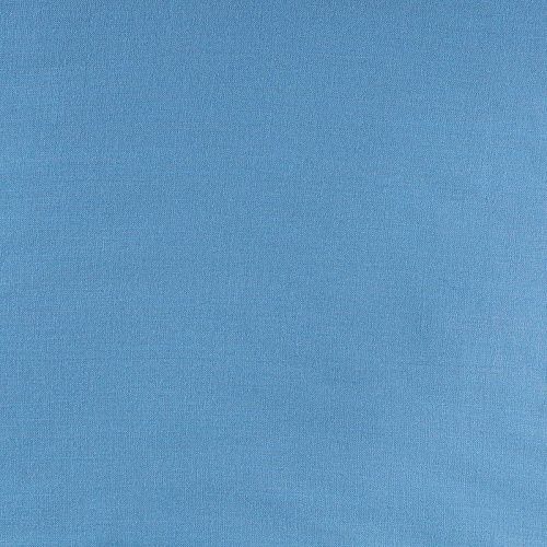 Штапель К33-630 небесно-голубой однотонный