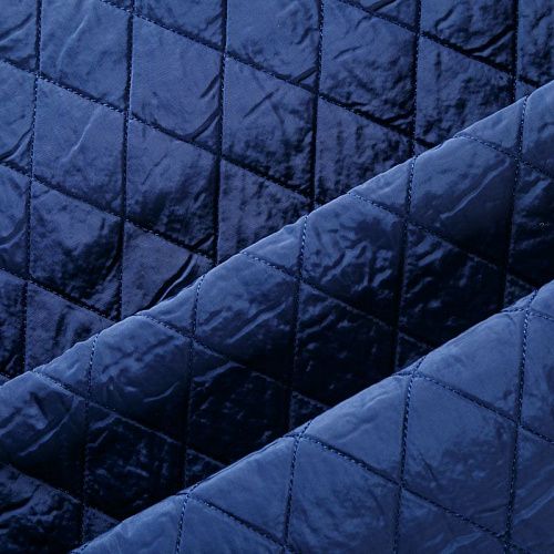 Ткань курточная 033-05378 темно-синий однотонный