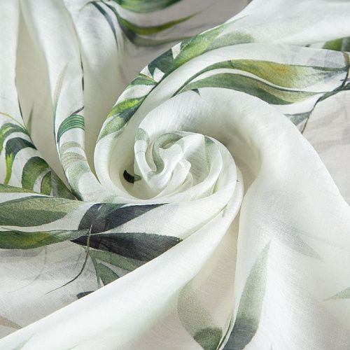 Тенсел 053-20617 молочный принтованный