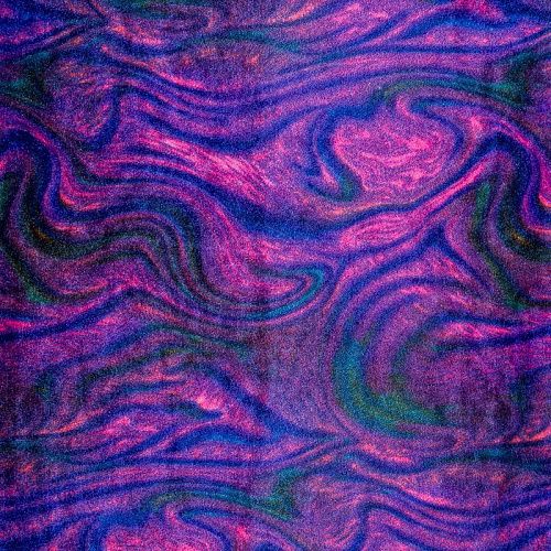 Бархат 002-04310 фиолетовый принтованный