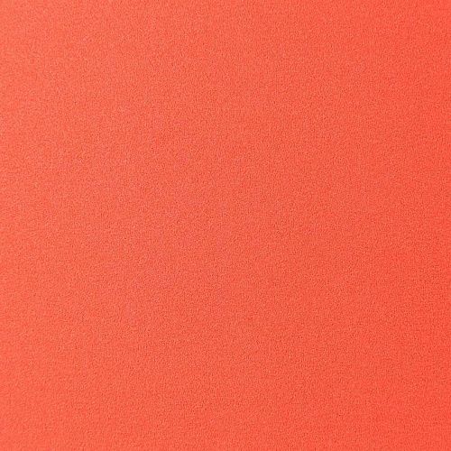 Крепдешин синтетический 029-07352 оранжево-красный однотонный