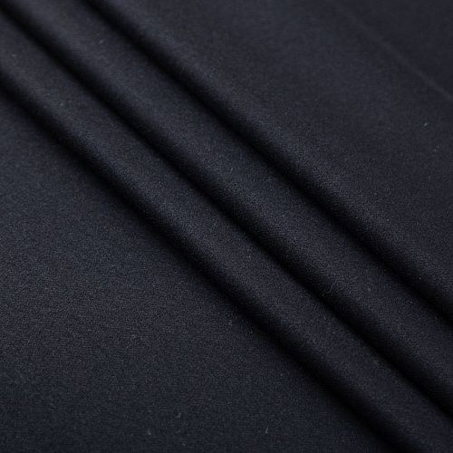 Шерсть костюмная 025-20374 черный однотонный