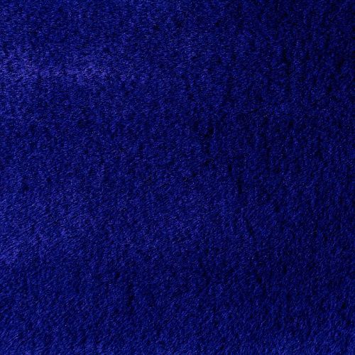 Мех искусственный К31-082 королевский синий однотонный