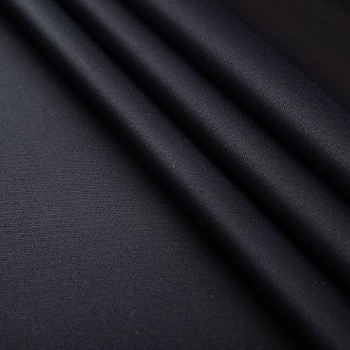 Шерсть дублированная Balenciaga 066-19305 черный однотонный