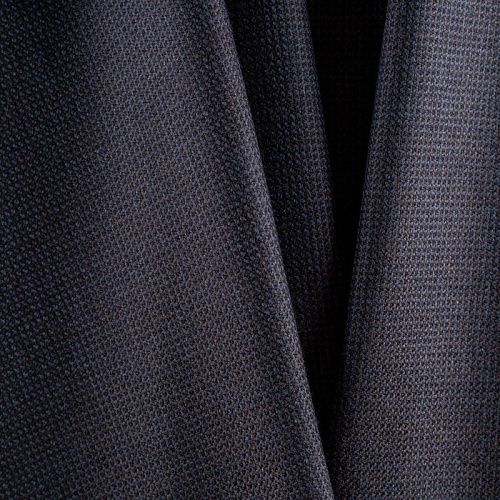 Ткань костюмная К32-077 сине-коричневый твид