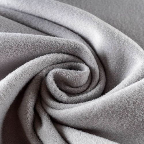 Ткань пальтовая К30-365 светло-серый однотонный
