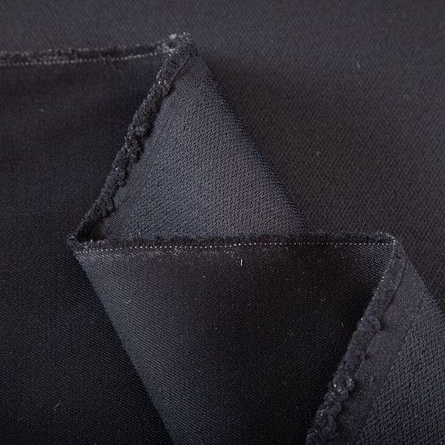 Шерсть дублированная Balenciaga 066-19305 черный однотонный