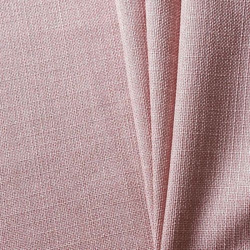 Ткань портьерная лен h-300 см 05-02-11510 пудрово-розовый однотонный
