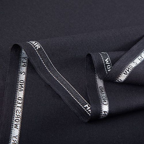 Шерсть костюмная 025-20303 серый однотонный