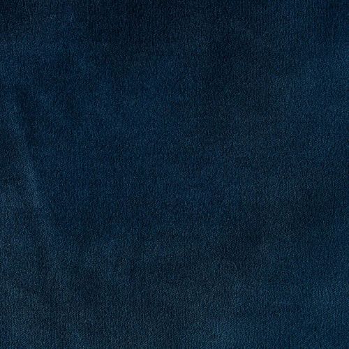 Бархат К26-281 океанский синий однотонный